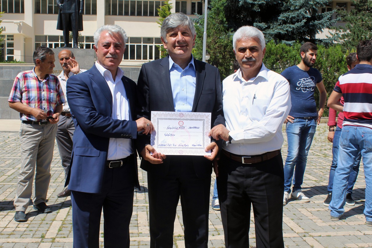 Aydın, mazbatasını aldı 9