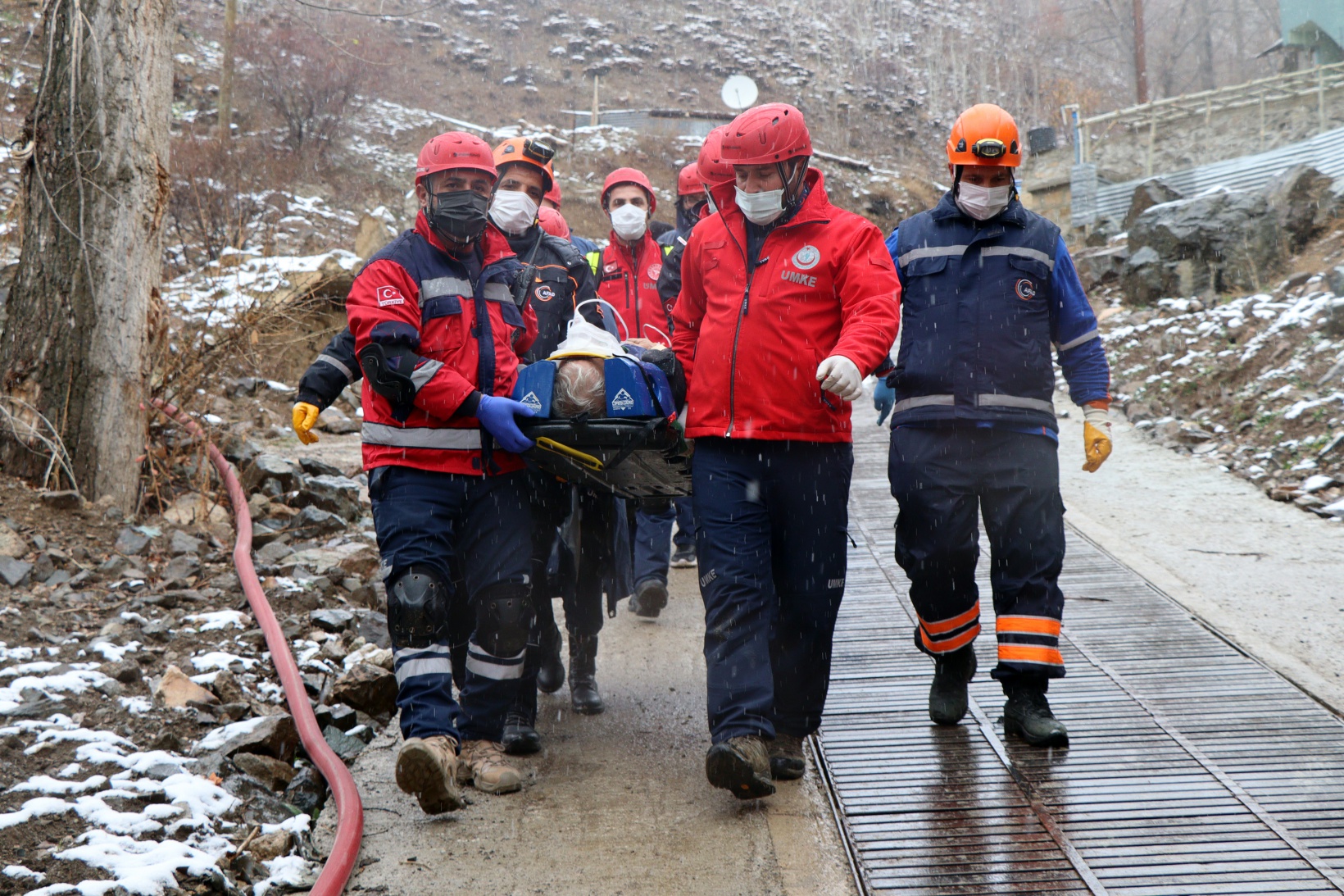 Gümüşhane’de 110 personelle gerçeğini aratmayan deprem tatbikatı   9