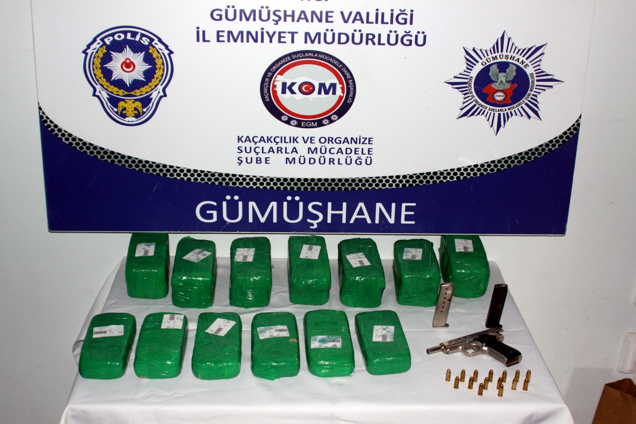 Gümüşhane’den Uyuşturucuya Geçit Yok 1