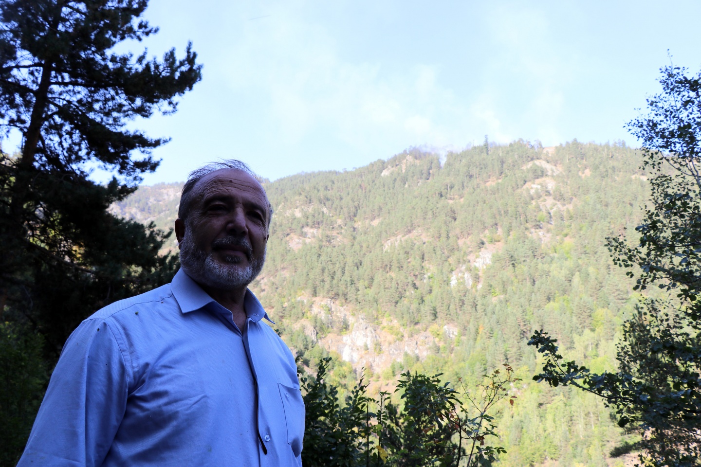 Gümüşhane'de orman yangını 2