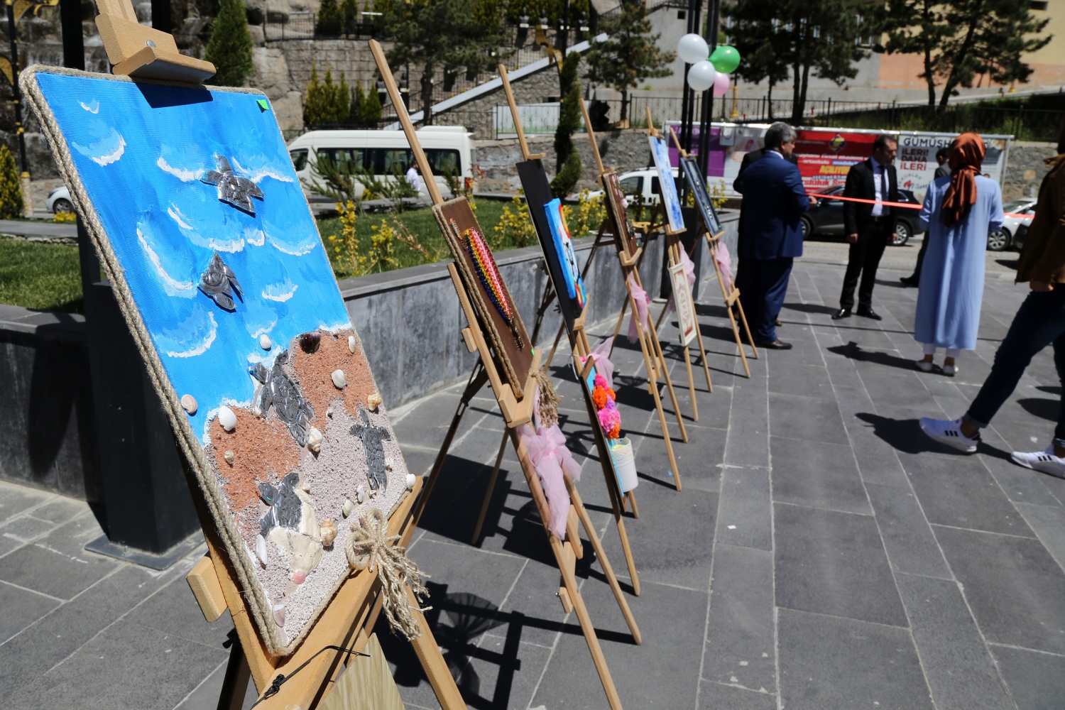 Gümüşhane’de özel öğrencilerin özel sergisi açıldı 9