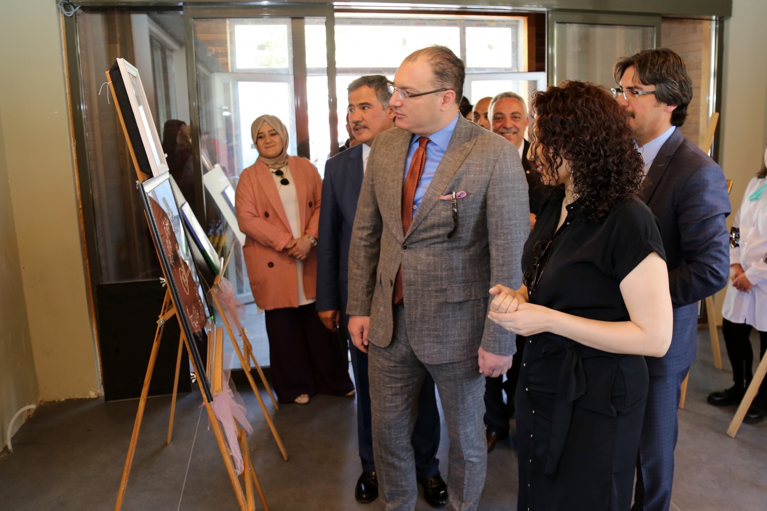 Gümüşhane’de özel öğrencilerin özel sergisi açıldı 7