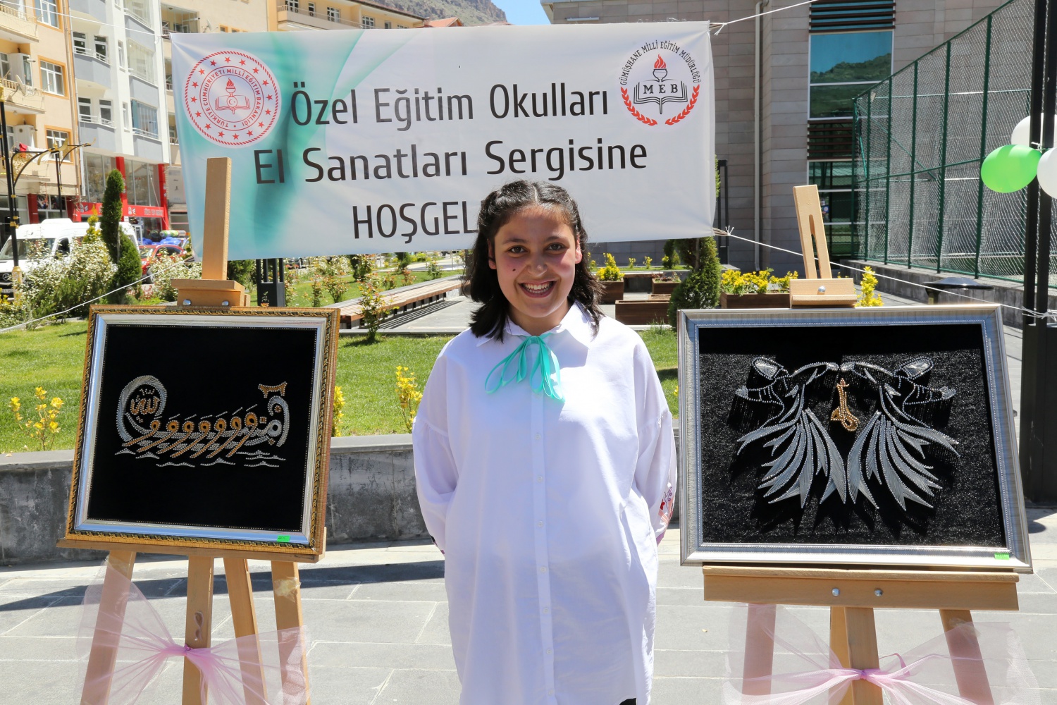 Gümüşhane’de özel öğrencilerin özel sergisi açıldı 16