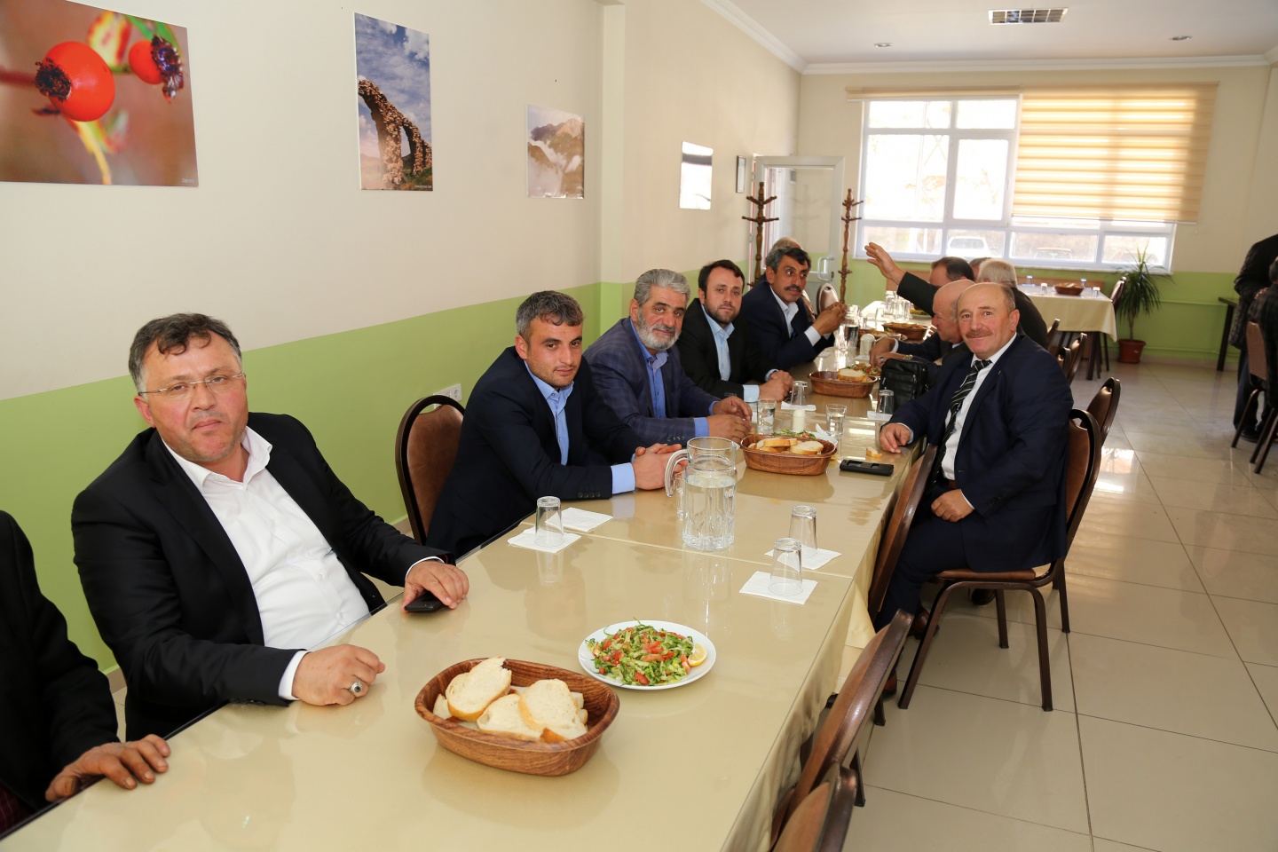 Muhtarlar yemekte buluştu 4