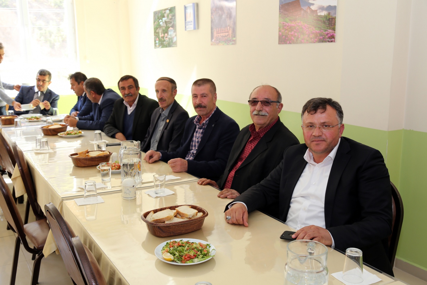 Muhtarlar yemekte buluştu 3