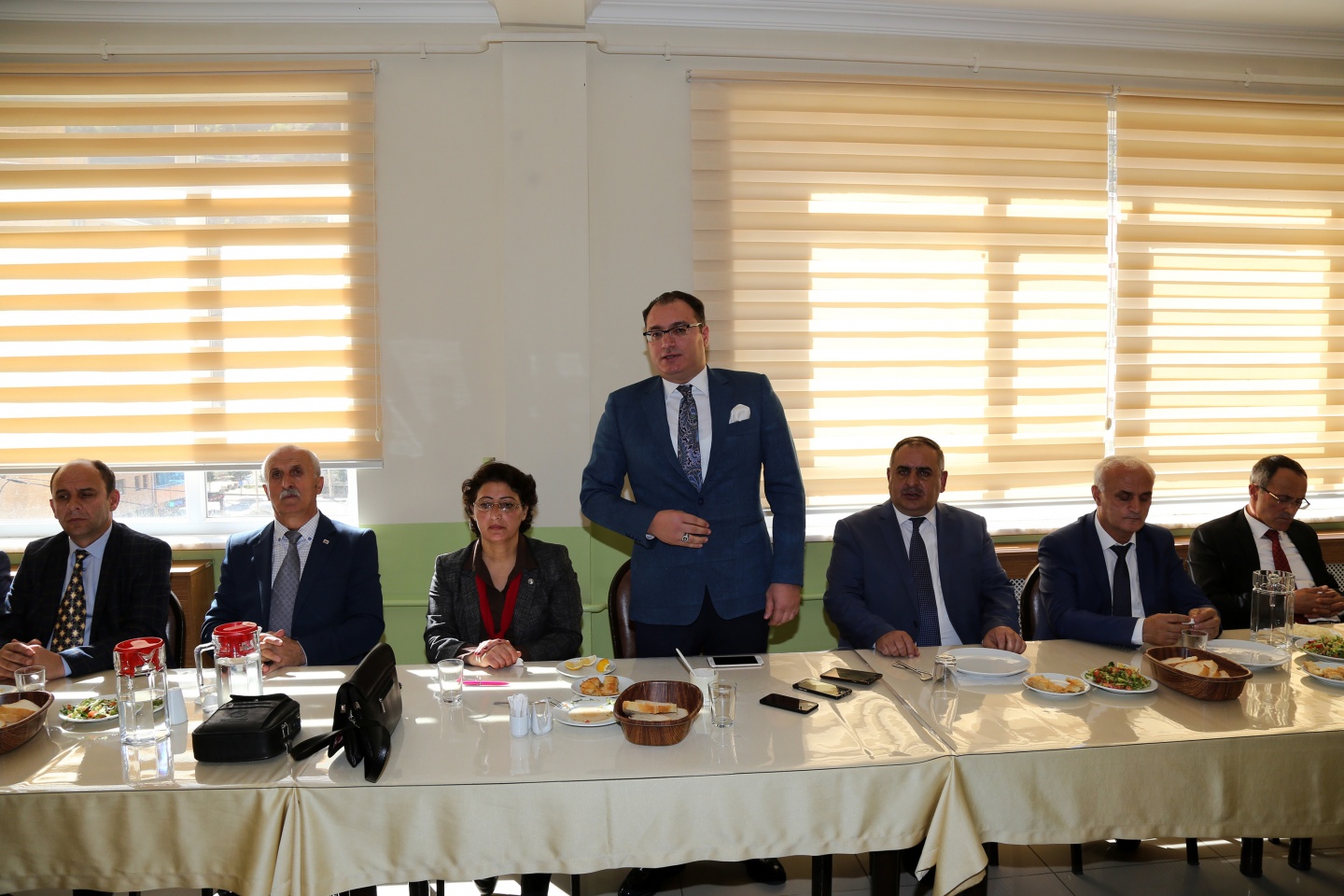 Muhtarlar yemekte buluştu 21