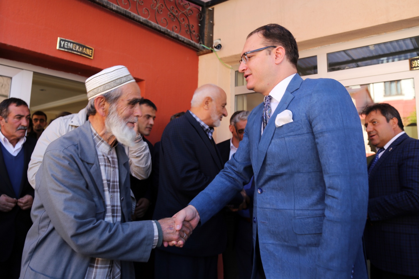 Muhtarlar yemekte buluştu 19