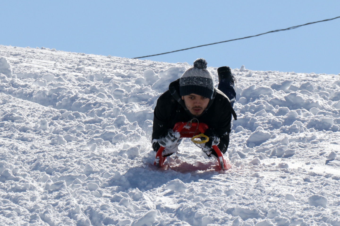 Düştüler, kalktılar yine kaydılar 49