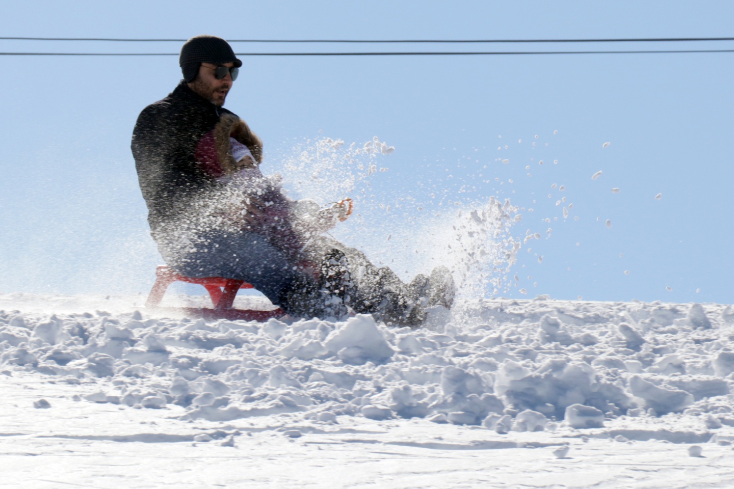 Düştüler, kalktılar yine kaydılar 10