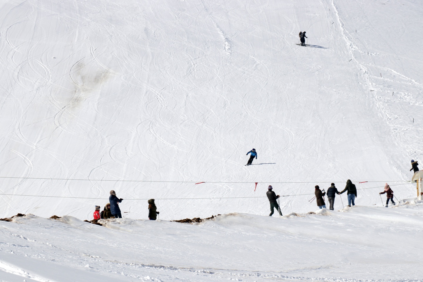 Düştüler, kalktılar yine kaydılar 14