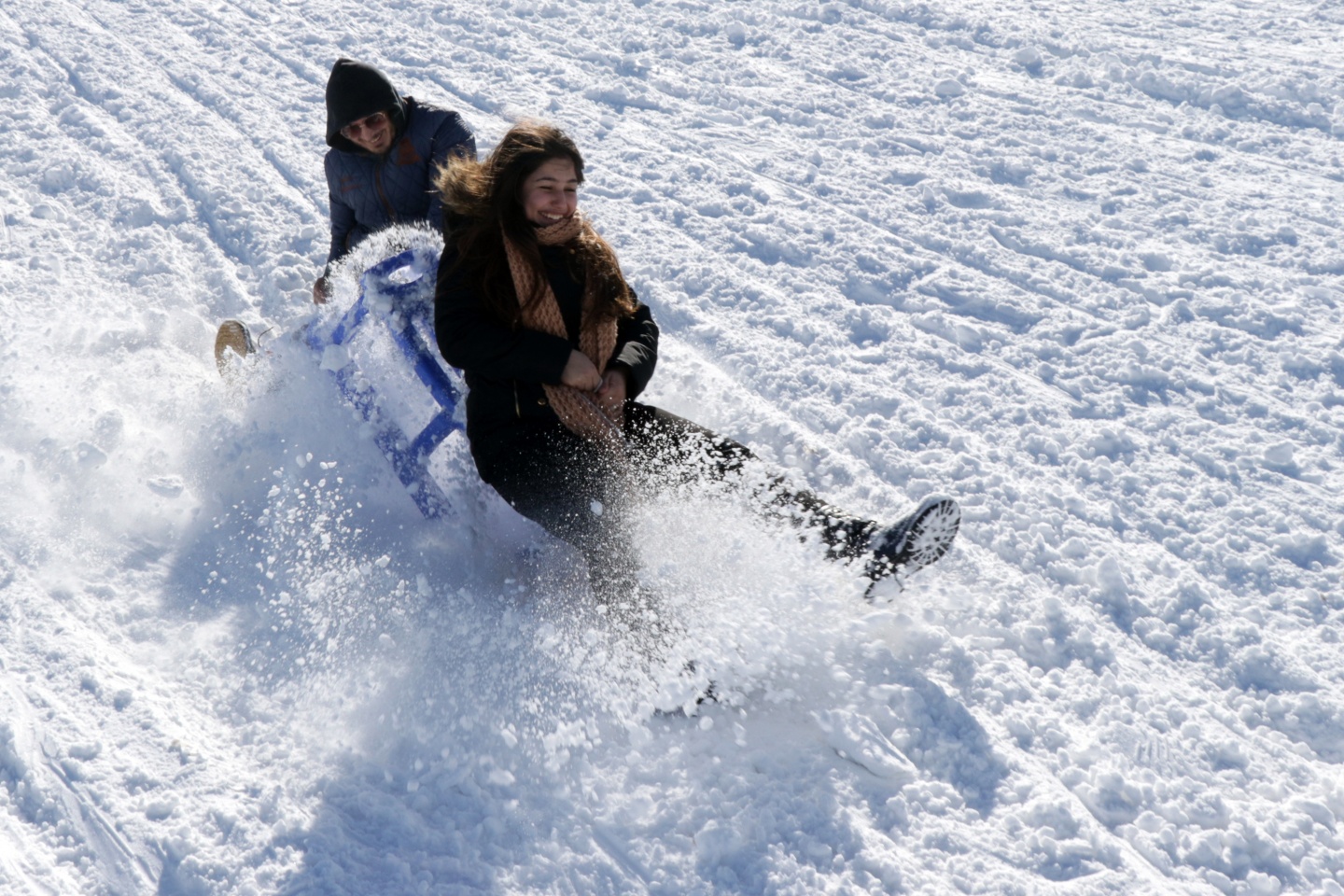 Düştüler, kalktılar yine kaydılar 47