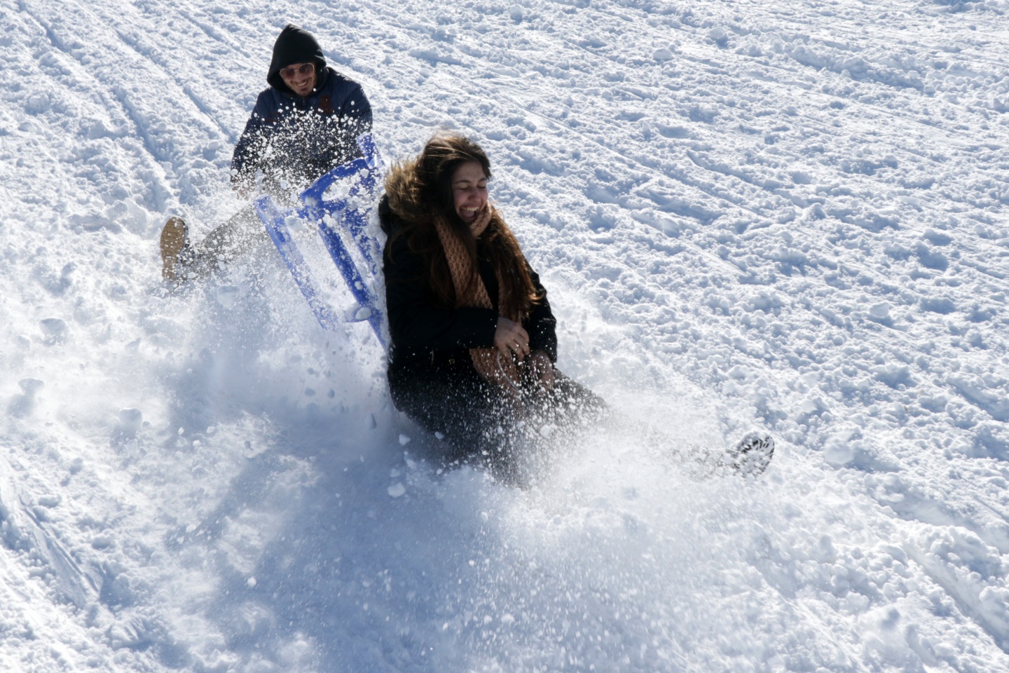 Düştüler, kalktılar yine kaydılar 41