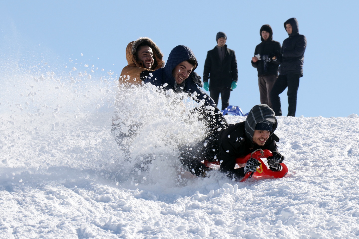 Düştüler, kalktılar yine kaydılar 39