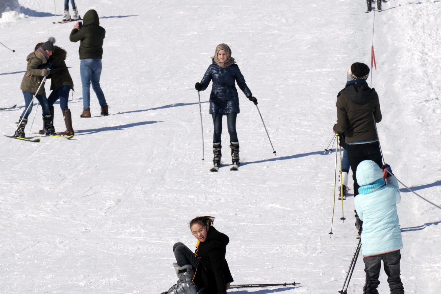 Düştüler, kalktılar yine kaydılar 29