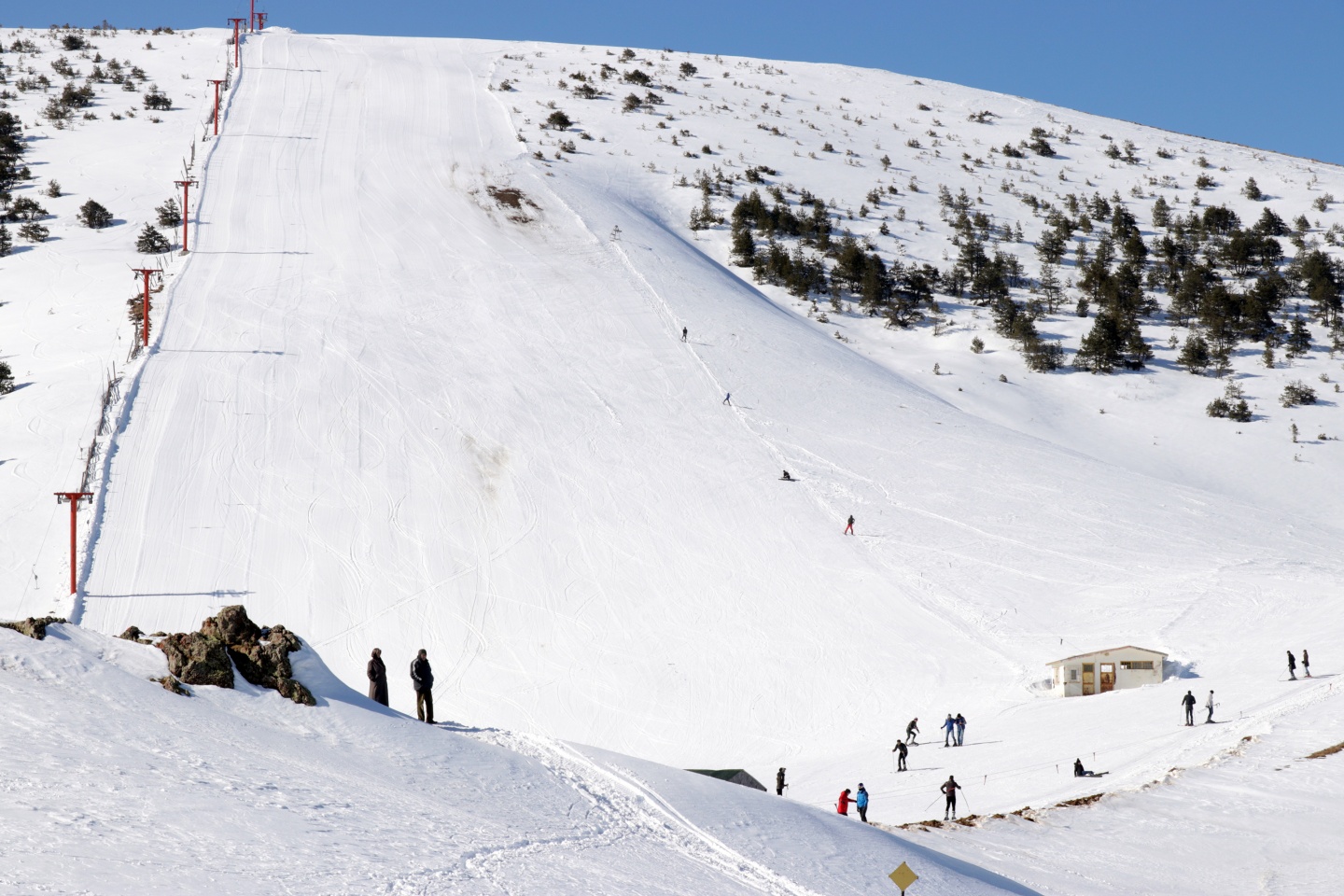 Düştüler, kalktılar yine kaydılar 35