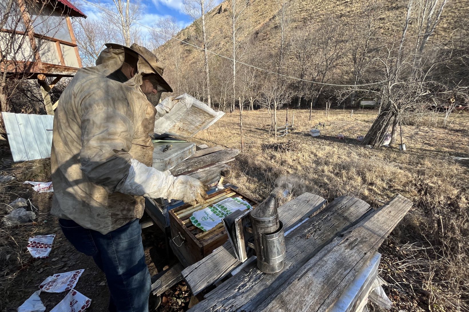 Gümüşhane’de kuraklık arıların dengesini değiştirdi 14