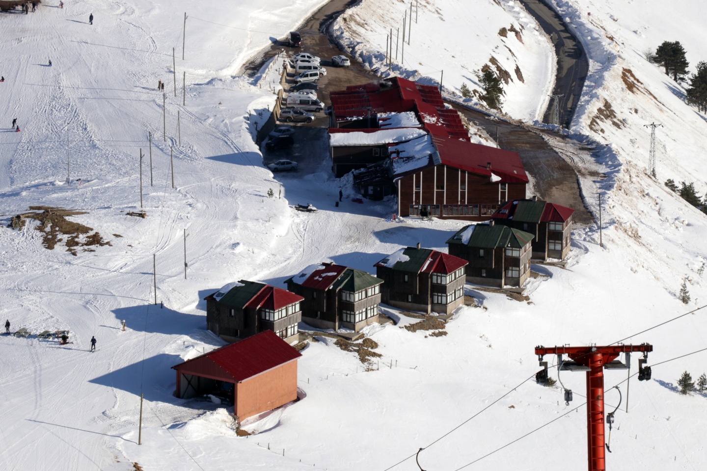 Düştüler, kalktılar yine kaydılar 36