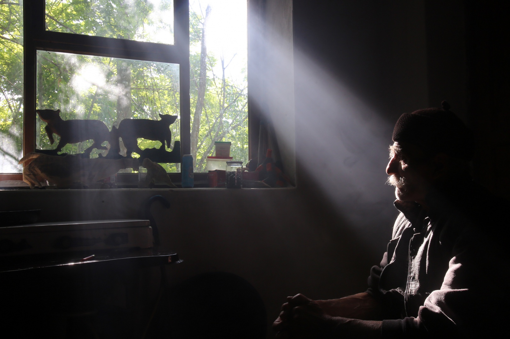 Görmeyen gözleriyle binlerce fidan yetiştirdi 7