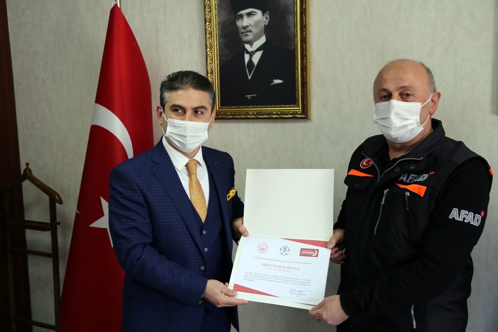 Gümüşhane’deki bazı kurumlara Erişilebilirlik Logosu verildi 4