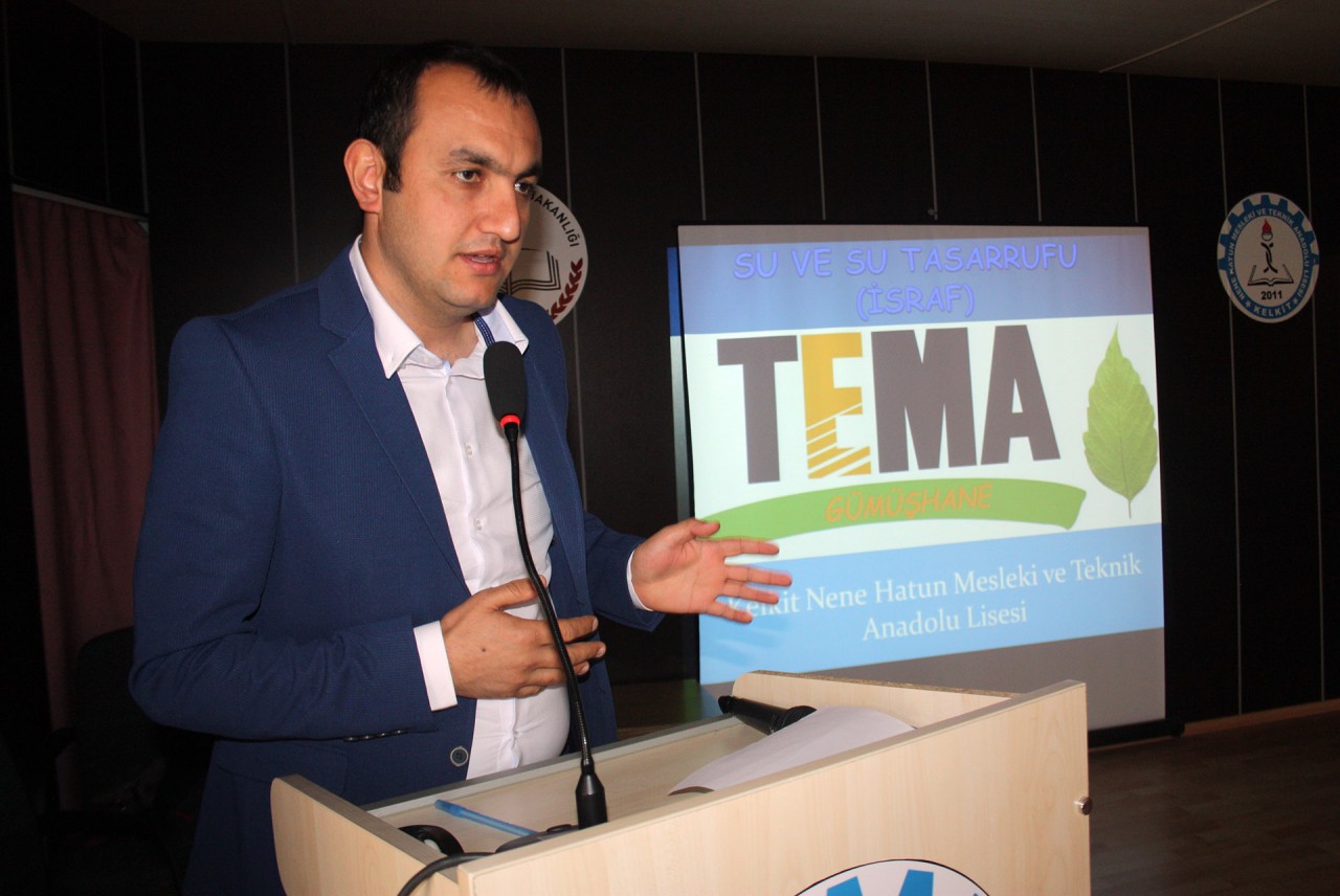 Kelkit’te su israfı anlatıldı, fidan dikildi 10