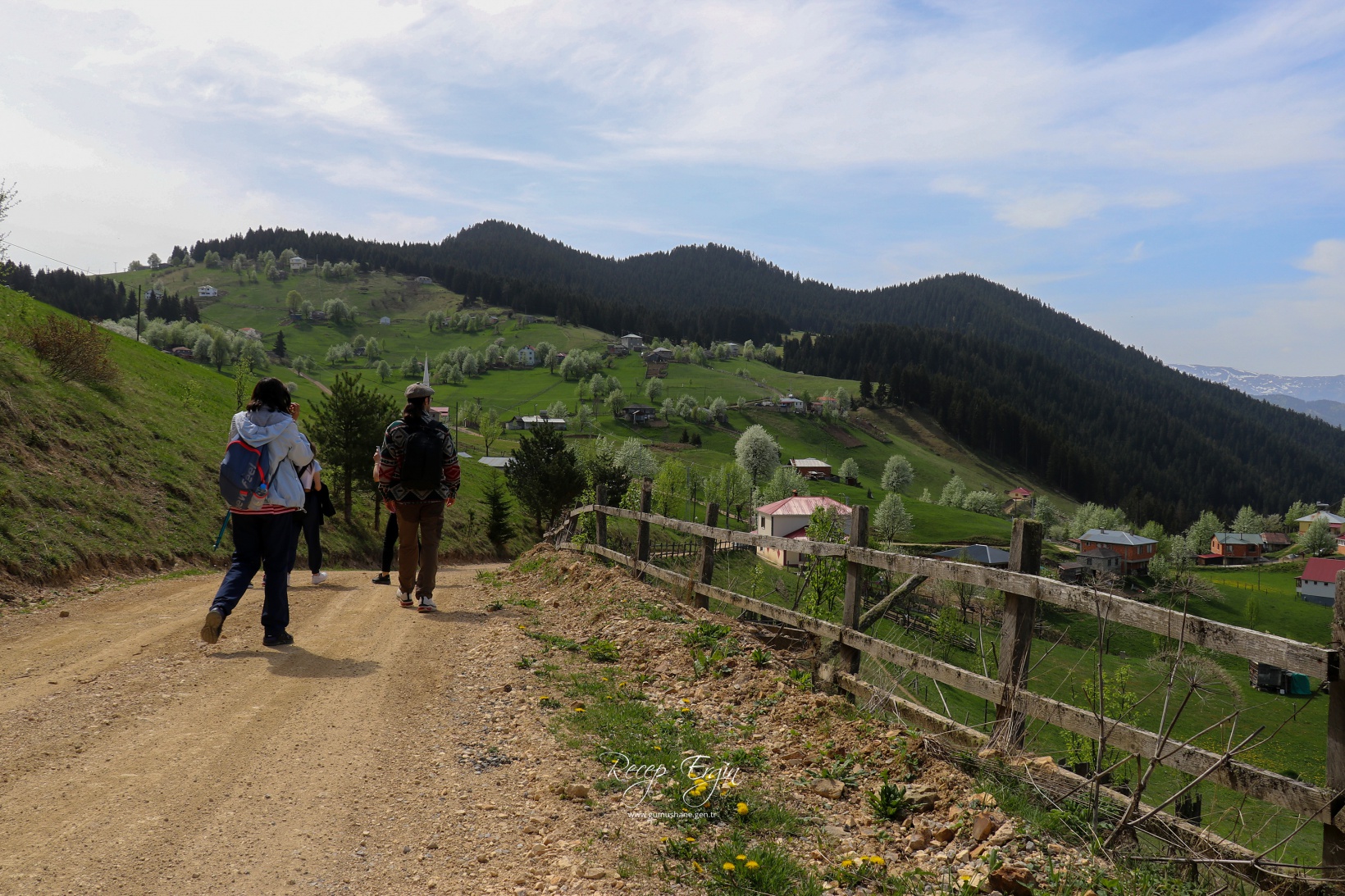 Gümüşhane'de mavi sümbüller arasında doğa yürüyüşü 15