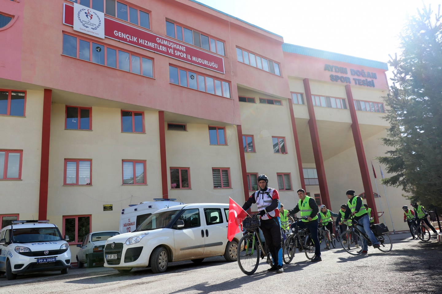 Gümüşhane’de bisiklet etkinliği 1