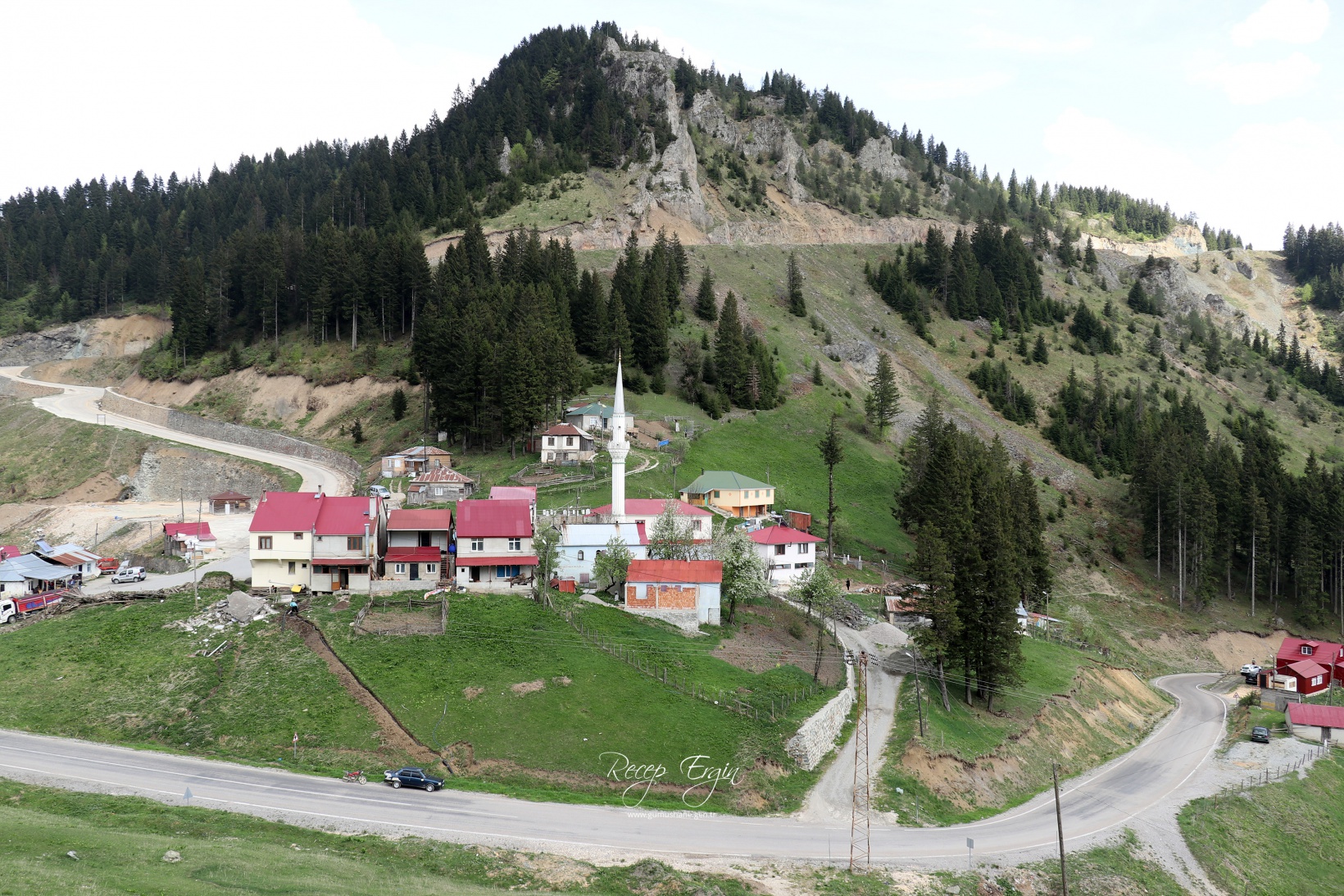 Gümüşhane'de mavi sümbüller arasında doğa yürüyüşü 17