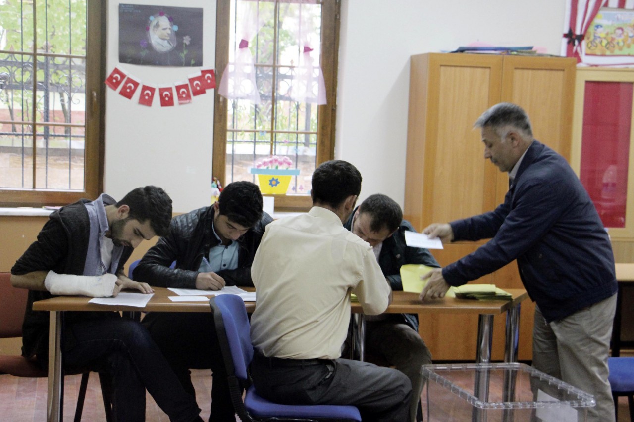 Eskibağlar sandık başına gitti 1