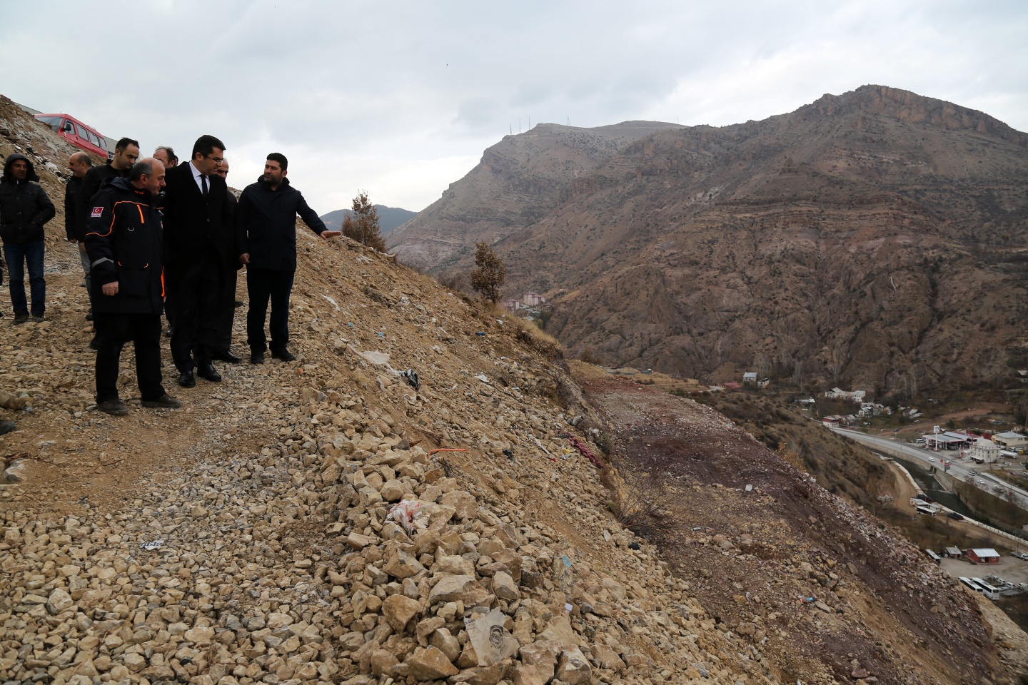 Yeni hastane yolunda çalışmalar devam ediyor 3