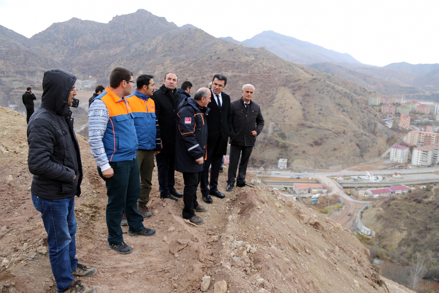 Yeni hastane yolunda çalışmalar devam ediyor 9