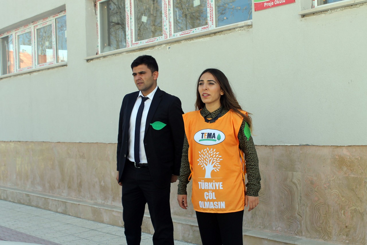 Kelkit’te su israfı anlatıldı, fidan dikildi 29