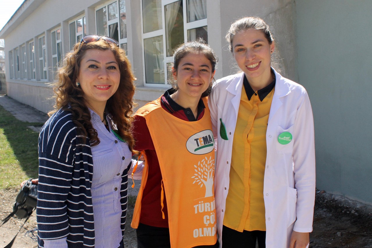 Kelkit’te su israfı anlatıldı, fidan dikildi 31