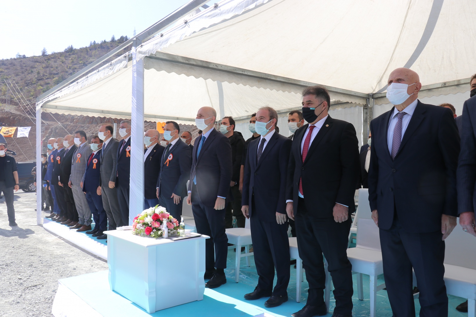 Kürtün Ayrım Kavşağı ve Tüneli törenle hizmete girdi   45