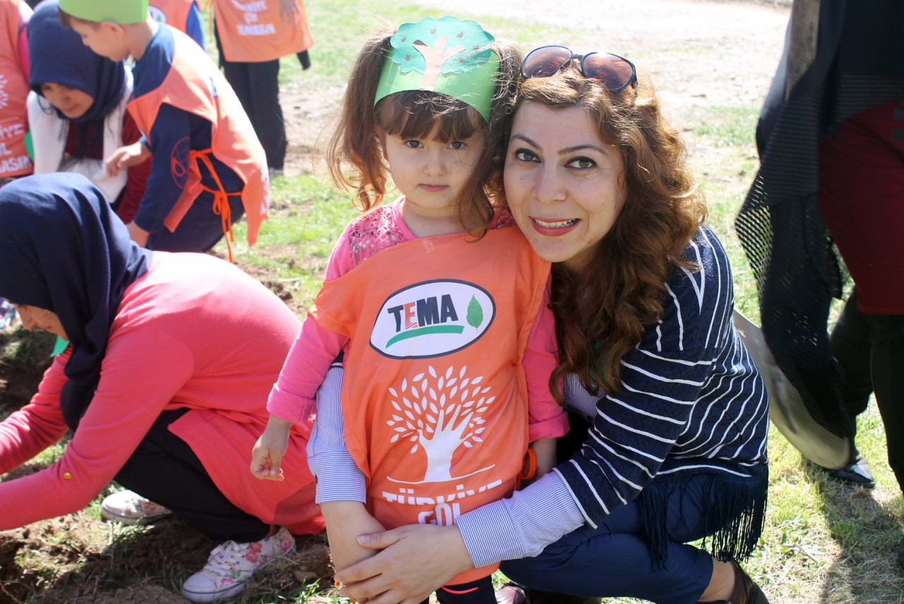 Kelkit’te su israfı anlatıldı, fidan dikildi 34