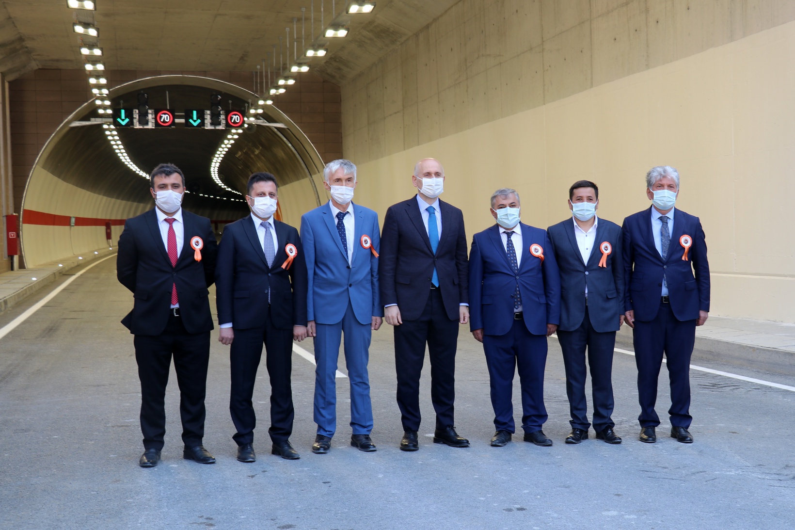 Kürtün Ayrım Kavşağı ve Tüneli törenle hizmete girdi   41