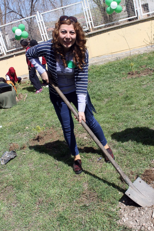 Kelkit’te su israfı anlatıldı, fidan dikildi 40