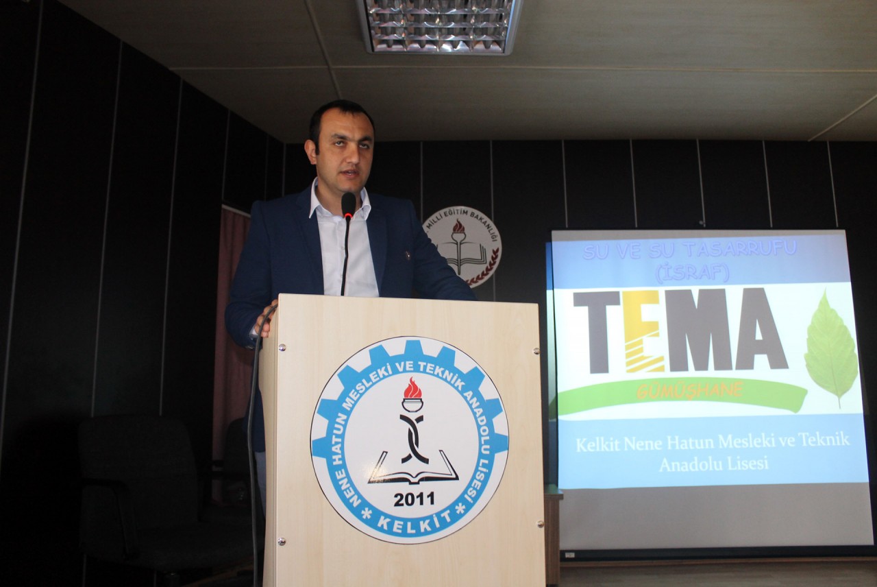 Kelkit’te su israfı anlatıldı, fidan dikildi 41