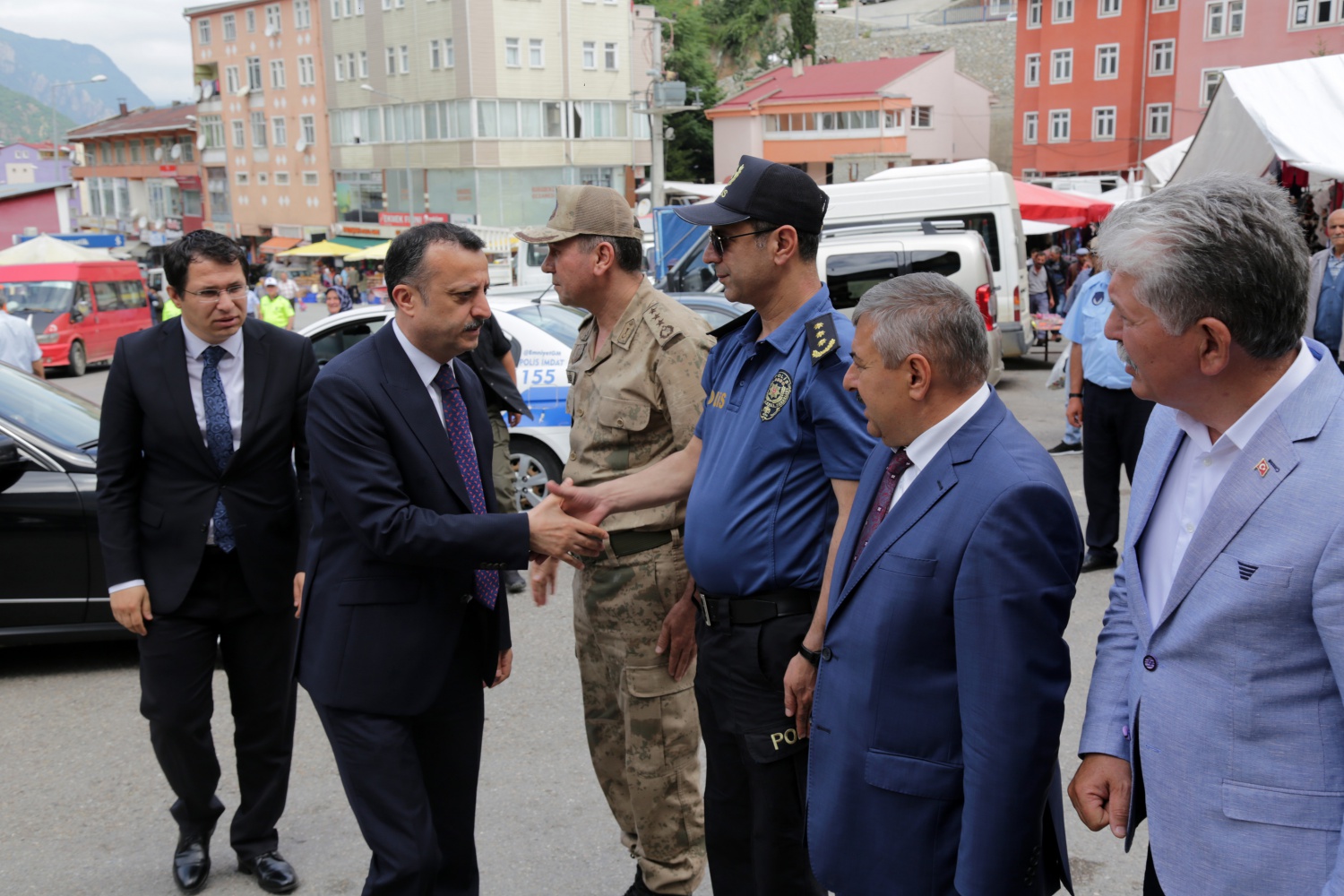 Vali Taşbilek Kürtün ve Torul ilçesinde muhtarlarla buluştu 4
