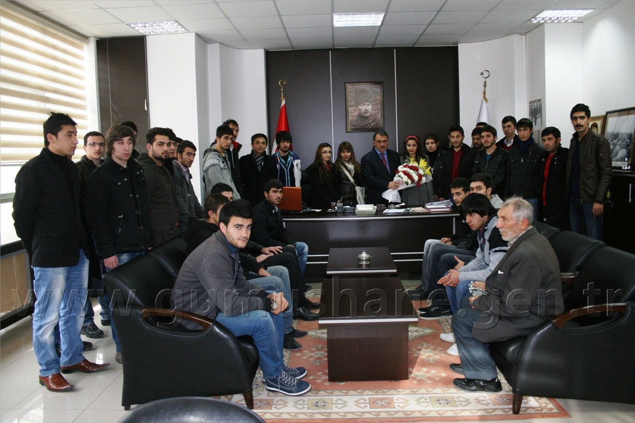 GÜ Öğrencilerinden Başkan Canlı'ya Ziyaret 2