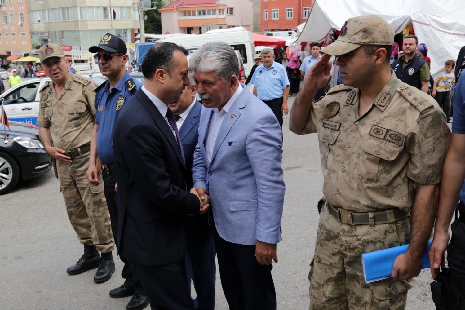 Vali Taşbilek Kürtün ve Torul ilçesinde muhtarlarla buluştu 34