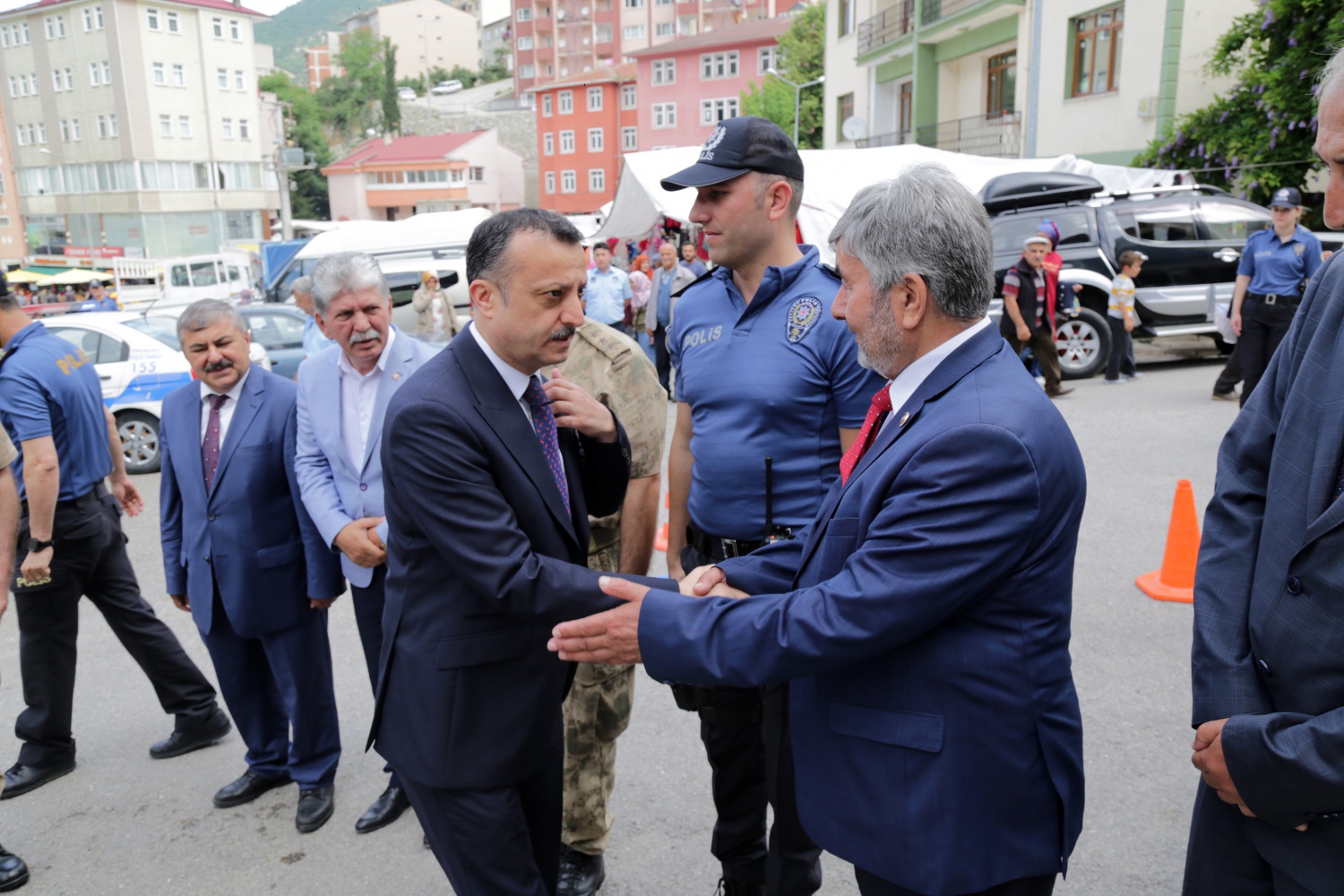 Vali Taşbilek Kürtün ve Torul ilçesinde muhtarlarla buluştu 25