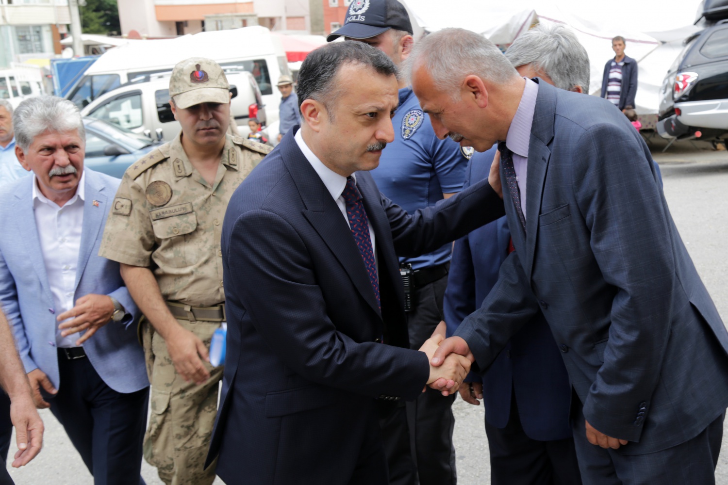 Vali Taşbilek Kürtün ve Torul ilçesinde muhtarlarla buluştu 12