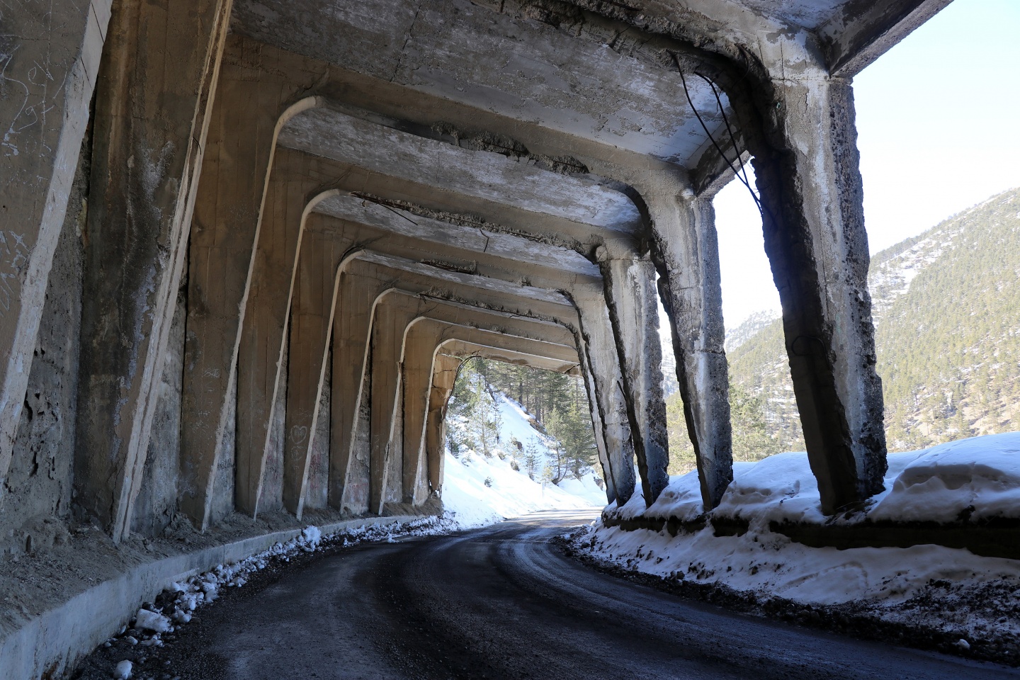 Zigana dağı bu kez boğazından değil göbeğinden deliniyor 23