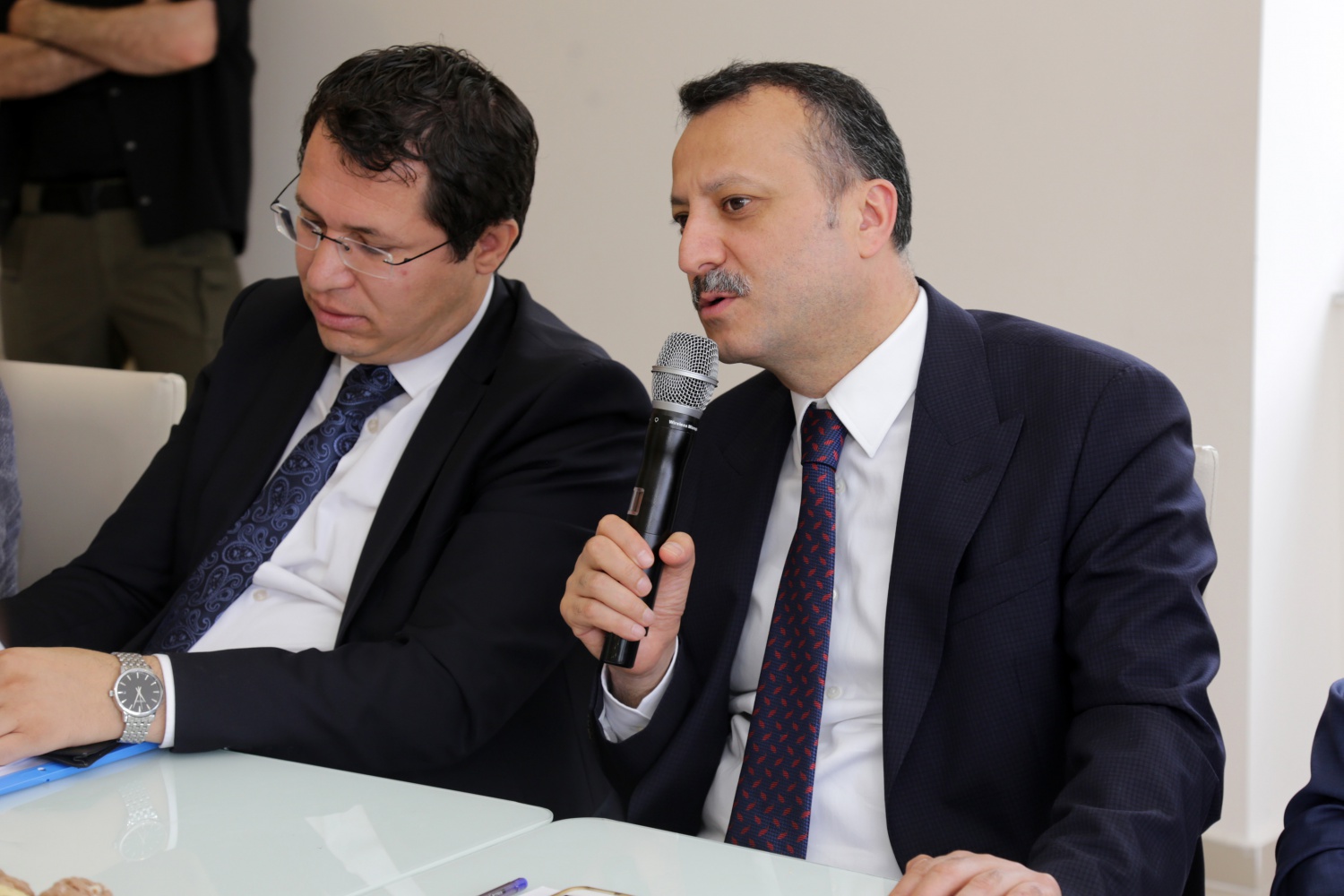 Vali Taşbilek Kürtün ve Torul ilçesinde muhtarlarla buluştu 13