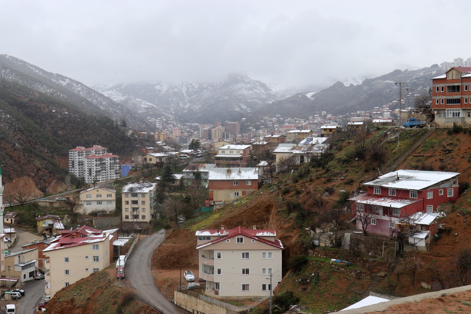 Gümüşhane 21 Nisan'da beyaza büründü 17