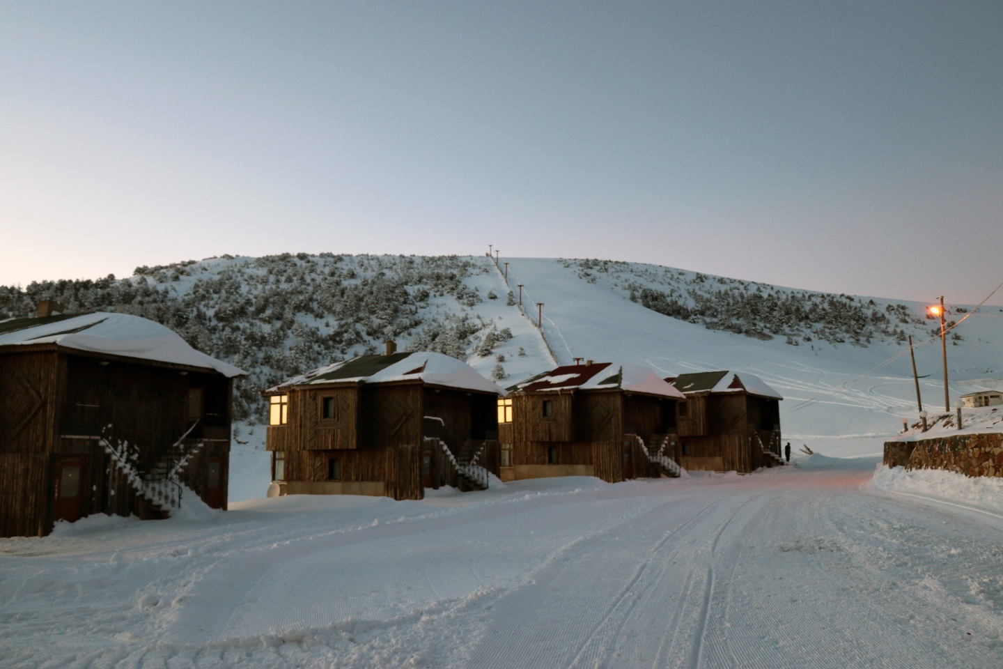 Zigana dağında kar kalınlığı 50 santimetreye ulaştı 1
