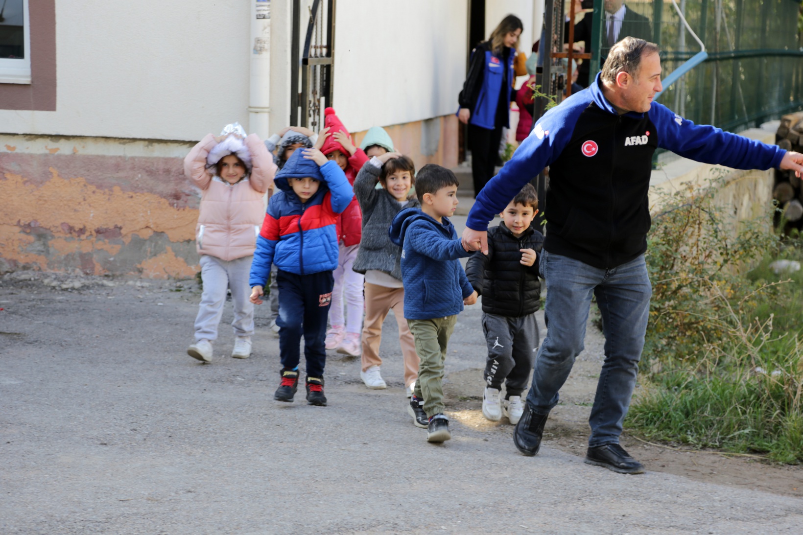 Gümüşhane’de deprem anı tatbikatı yapıldı 3