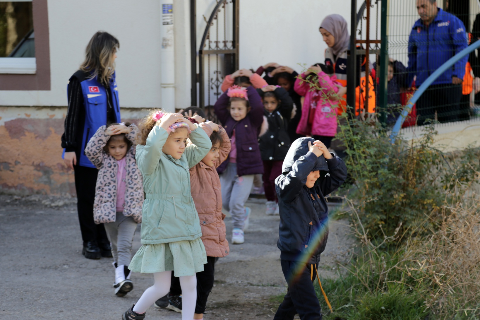 Gümüşhane’de deprem anı tatbikatı yapıldı 7