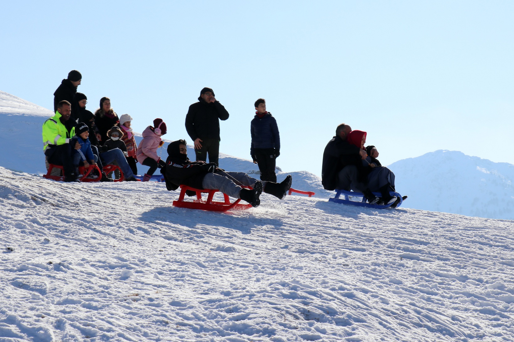 Zigana dağında kızak yoğunluğu 3