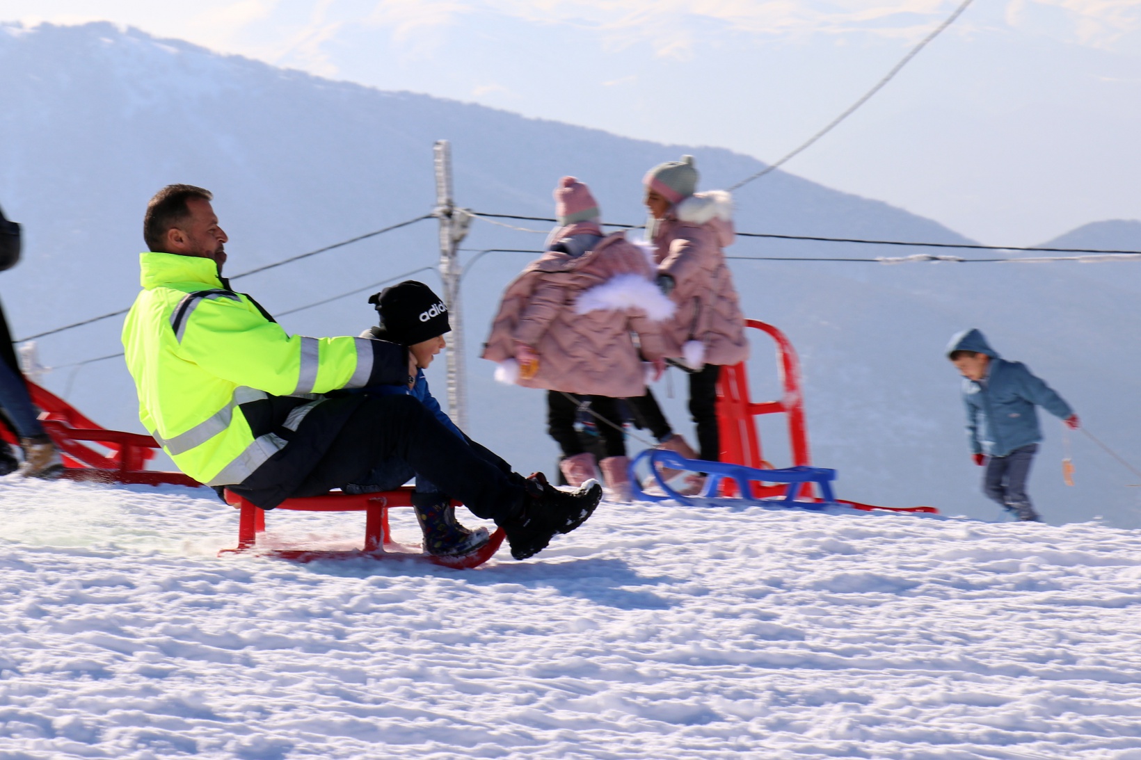 Zigana dağında kızak yoğunluğu 12